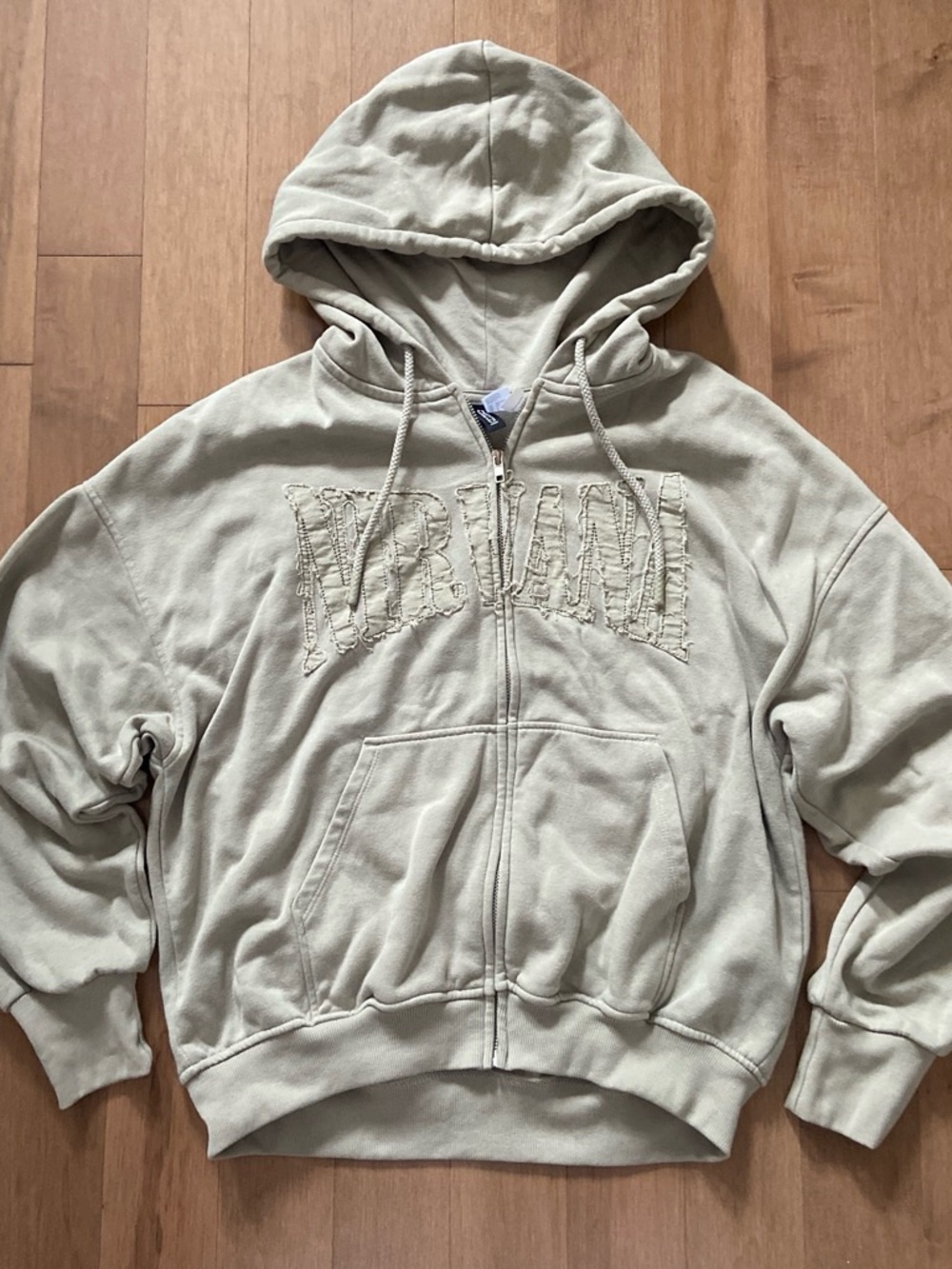 Nirvana zip up hoodie form H&M